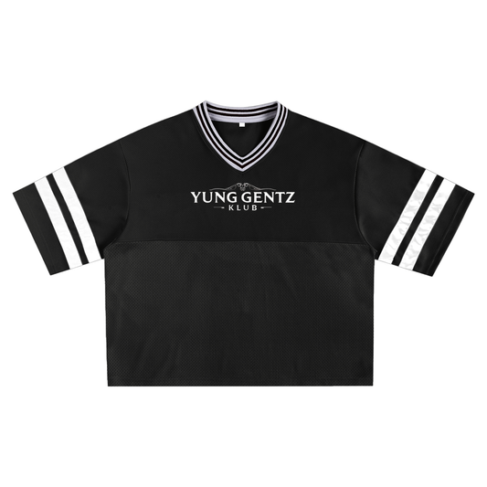 Taped Mesh Boxy T-shirt